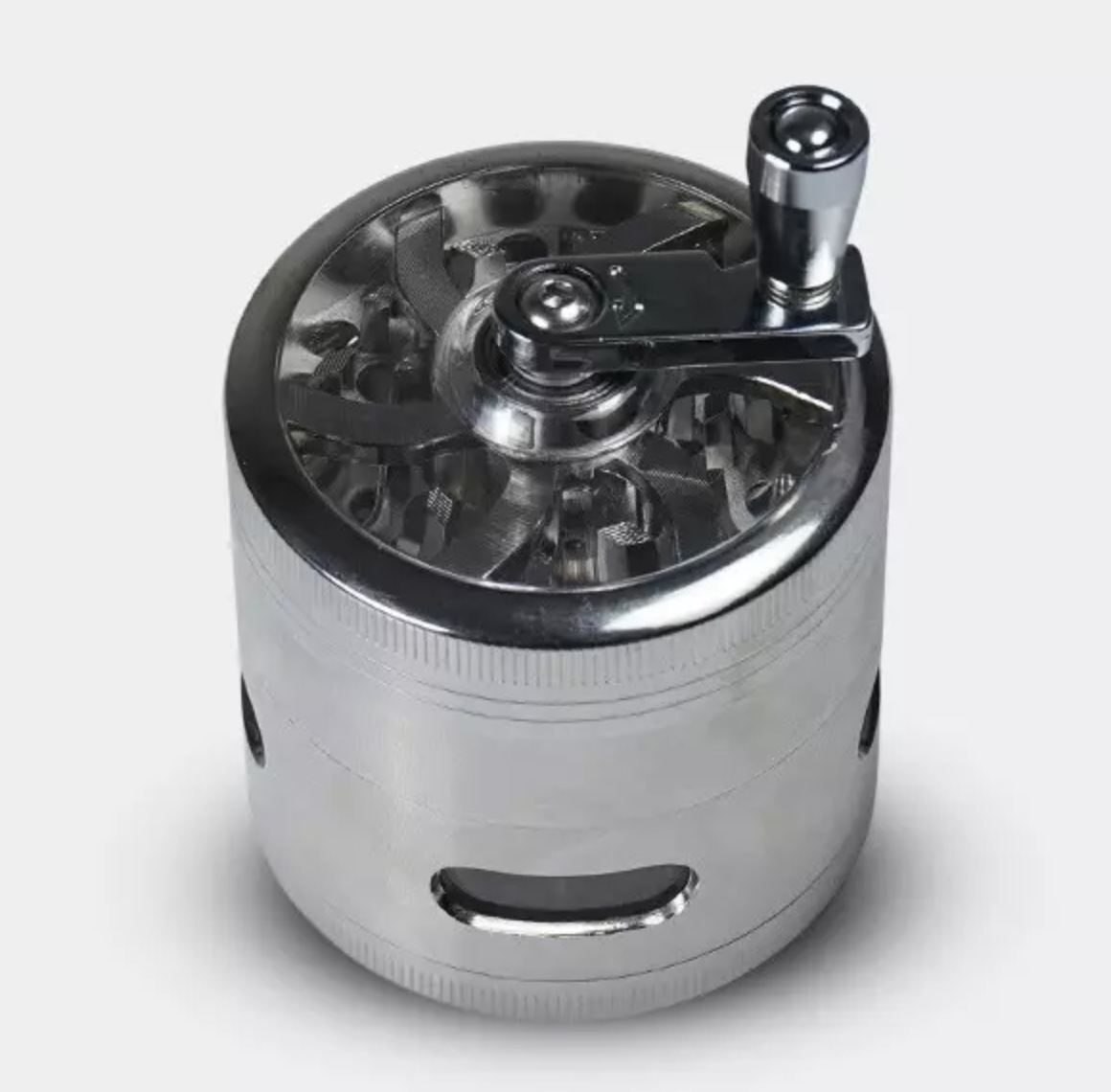 Grinder manivelle en 4 parties